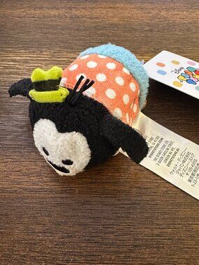 DISNEY Tsum Tsum Mini Goofy Plush 3.5" Polka Dot Mickey & Friends Store 2017